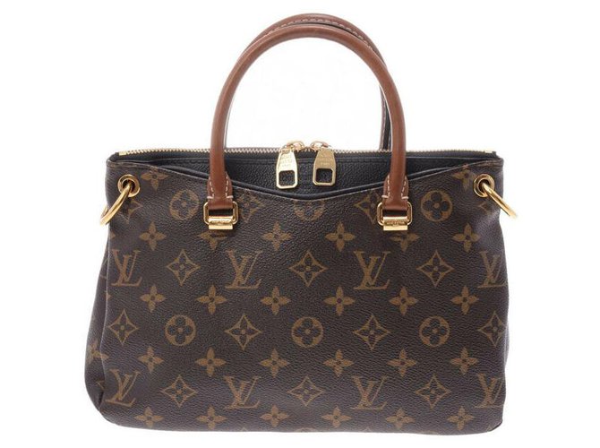 Sac à main Louis Vuitton Toile Noir ref.148089 Joli Closet