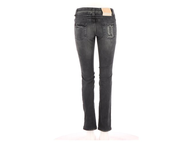 John Galliano Jeans Noir ref.150366 Joli Closet