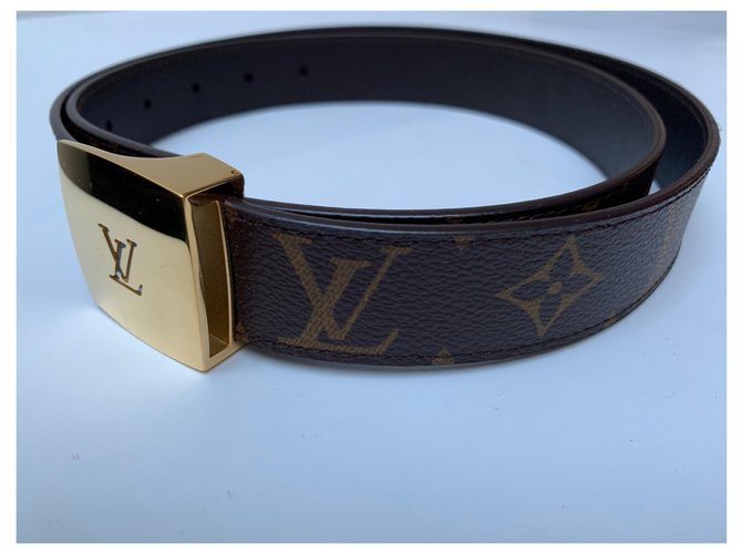 louis vuitton belt men brown