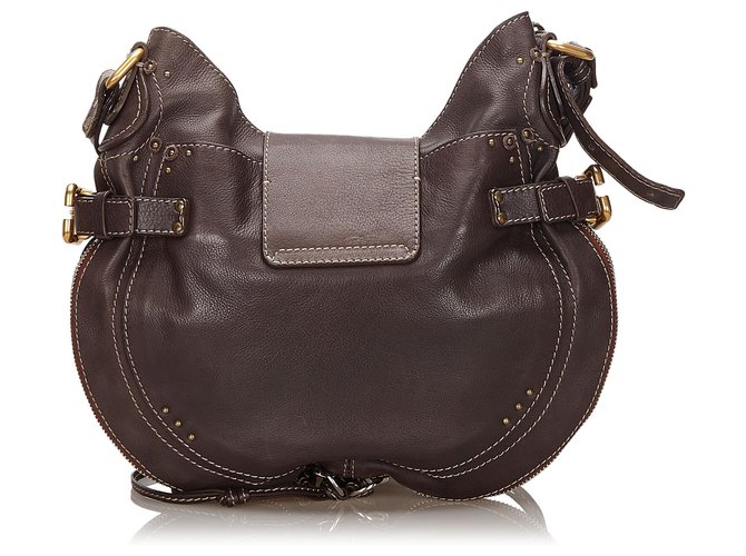 Sac Paddington Large Marron & Doré – Chloé