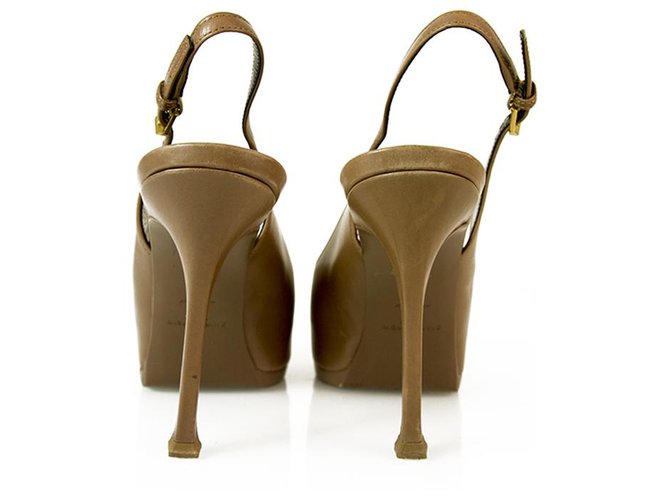 ysl leather pumps