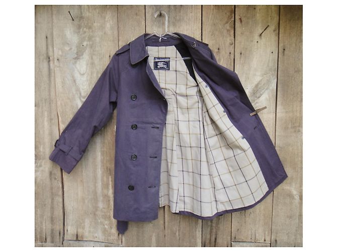 Trench Les Petites En Coton - Taille 1 (36/38), Beige, Occasion Très Bon état, Ceinture Et Poches