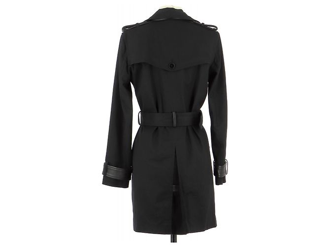 Manteau The Kooples Noir Taille S/36fr - Style Caban, Doublure Synthétique, Occasion Excellent état