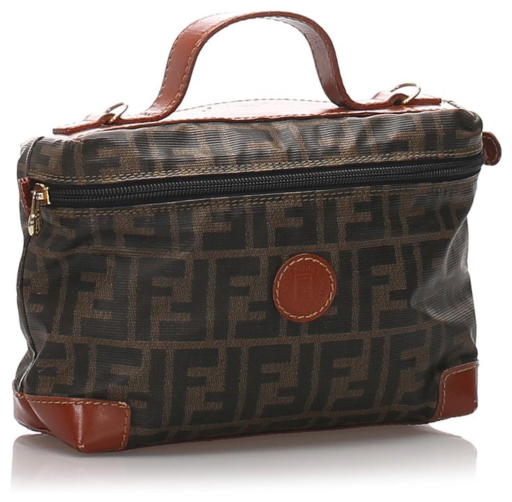 fendi zucca vanity bag