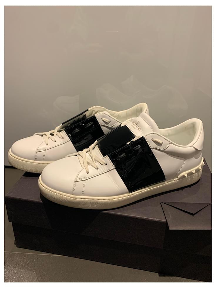 basket chaussette valentino