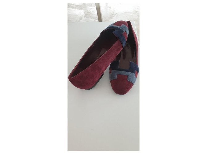 hermes ballet flats