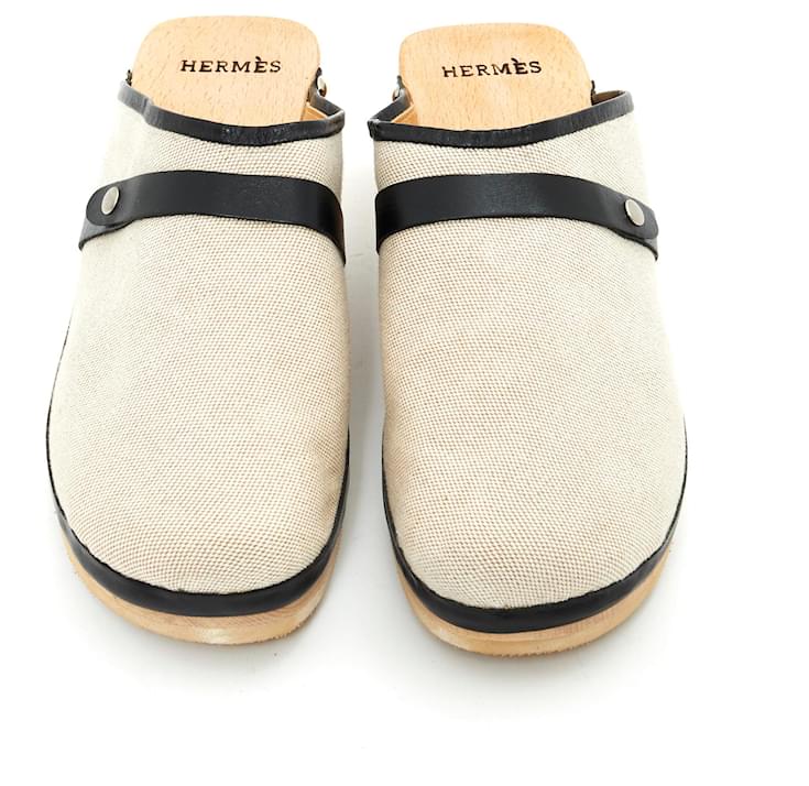 hermes clogs men