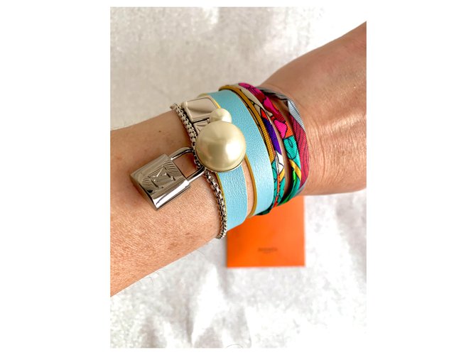 Hermès Bracelets Soie Multicolore ref.201958 Joli Closet