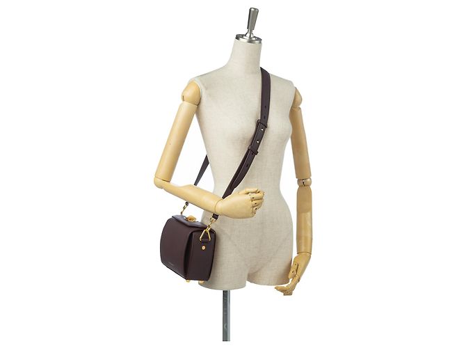 Sac à Bandoulière Alexander McQueen The Story En Cuir De Veau Noir - Occasion Très Bon état, Made In Italy