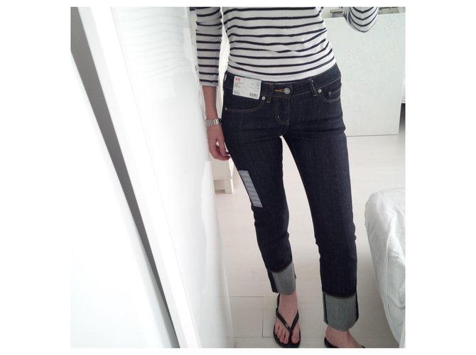 Pantalon Daily Sports Miracle Femme - Taille 8, Bleu Marine, Ankle, Neuf Avec étiquette