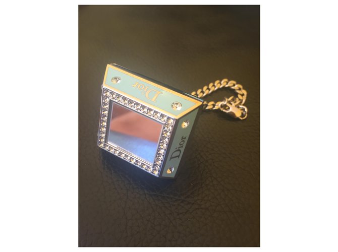 Christian Dior Dior Princess Ring Royal Turquoise NEW Silvery Metal