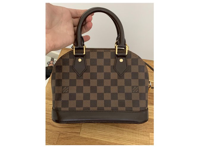 Louis Vuitton Alma BB Toile Marron ref.242315 Joli Closet
