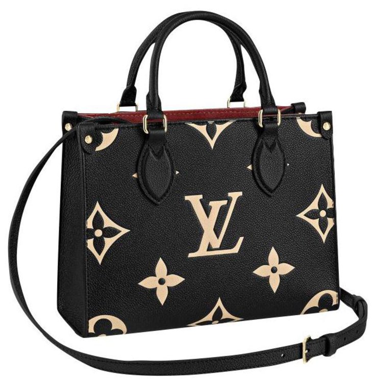 Louis Vuitton LV Onthego PM Schwarz Leder ref.258769 - Joli Closet