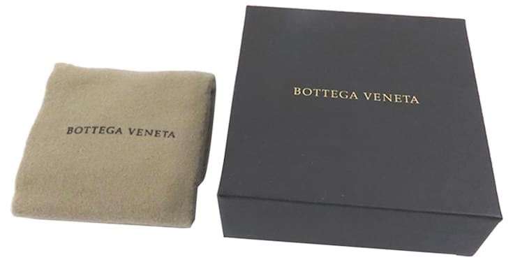 Bottega Veneta Silver Intrecciato Concave Ring Silvery Metal ref.268074