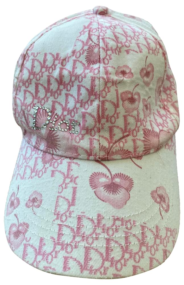 dior bucket hat pink