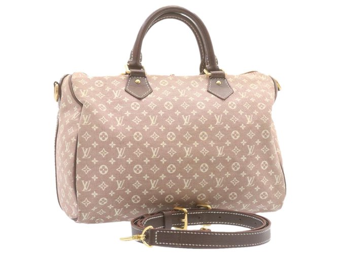Louis Vuitton Speedy 30 Pink Cloth ref.289111 Joli Closet