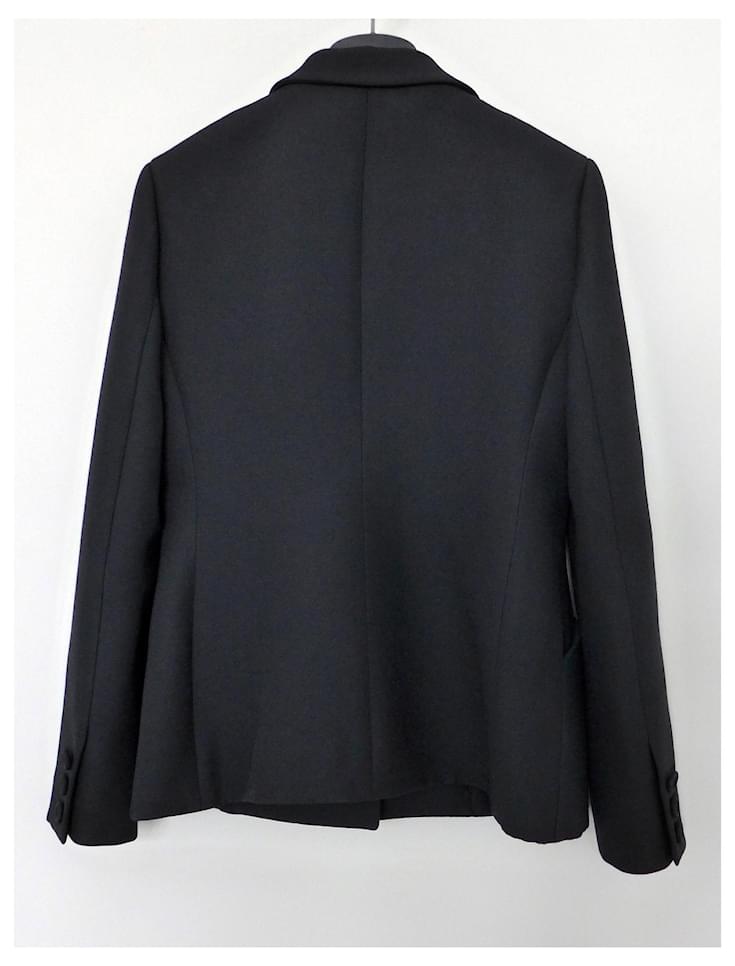 Christian Dior bar jacket Black Wool ref.313844 - Joli Closet