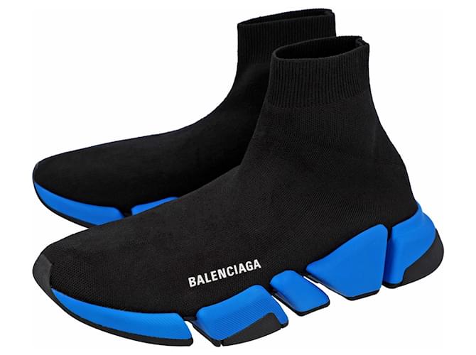 balenciaga speed trainer bleu marine