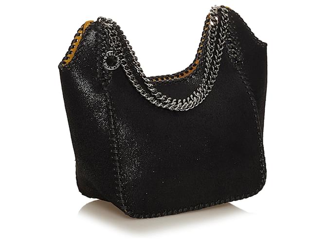 Manchon IPad Stella McCartney Falabella Noir - Fourrure Synthétique Chaîne - Neuf Avec étiquette