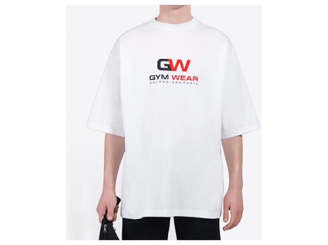 balenciaga white t shirt mens