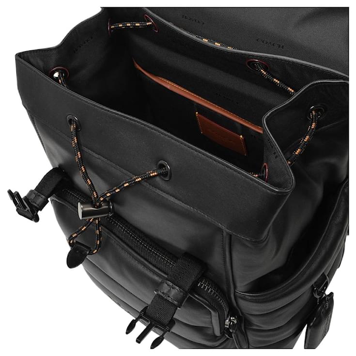 Coach Zaino League in pelle nera Nero ref.512718 - Joli Closet