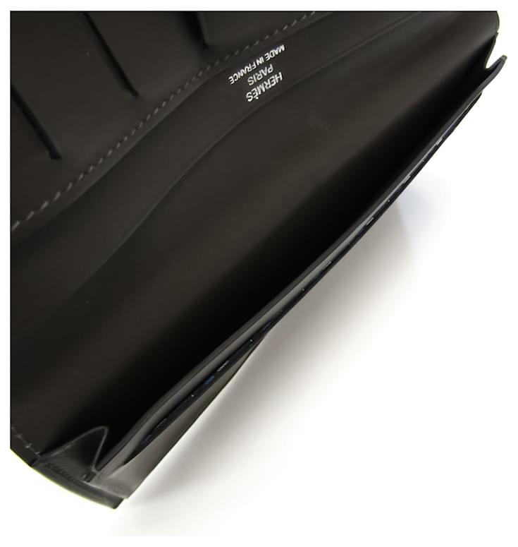 Hermès Citizen Twill Black Leather ref.529802 - Joli Closet