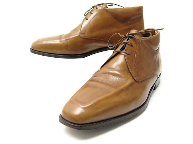Bottes homme marron lacets cuir Raj Jack & Jones | 3 SUISSES