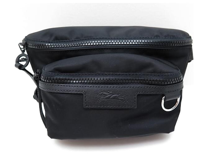 NEW LOT LONGCHAMP LE PLIAGE NEO BUM BAG + BLACK CANVAS POUCH FANNY PACK