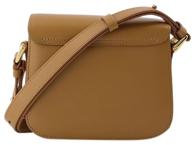 Apc Grace Mini Bag in Brown Leather Beige ref.551553 Joli Closet