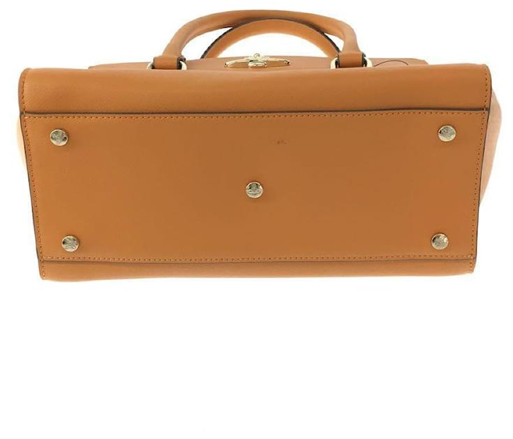 Vivienne Westwood PIMLICO MEDIUM HAND BAG / Handbag Orange ref.565624 ...