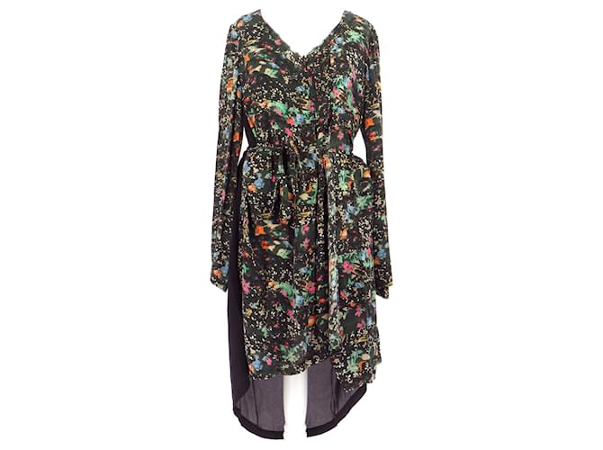 Zadig Voltaire Robe Black Viscose Ref 579434 Joli Closet