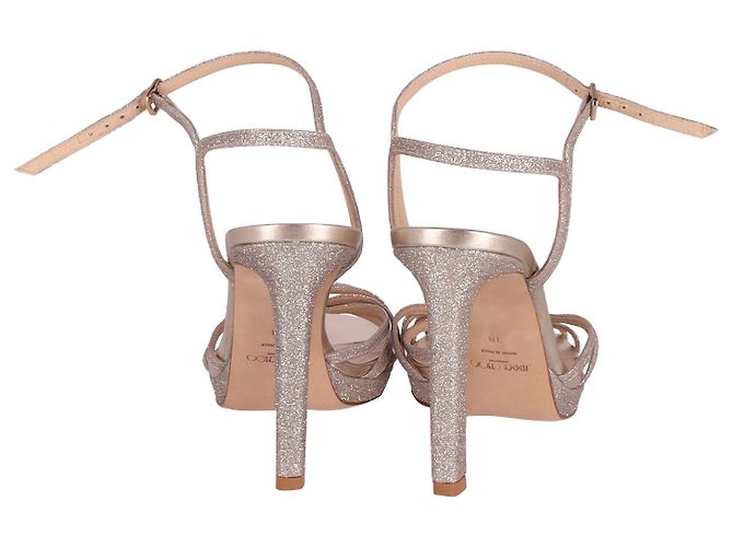 Sandales à Talons Block Grazia - Taille UK 4 (pointure 37) - Noir Suédé - Occasion