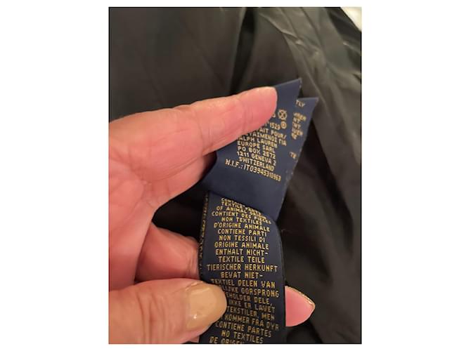 Manteau, coupe A, col à revers, doublure en satin, noir | Ulla Popken