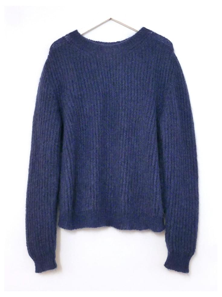 Masscob Blue Mohair Sweater Polyamide ref.649251 - Joli Closet