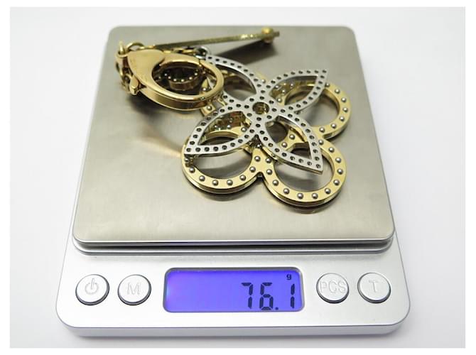 Porte-clés Charm Guerlain "Bijou De Sac" En Métal Doré - Neuf Sans Emballage