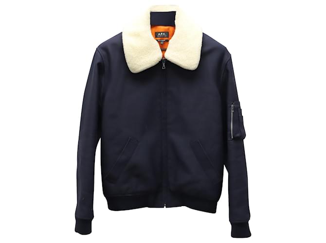 APC Manchester Jacket in Blue Cotton ref.675672 Joli Closet