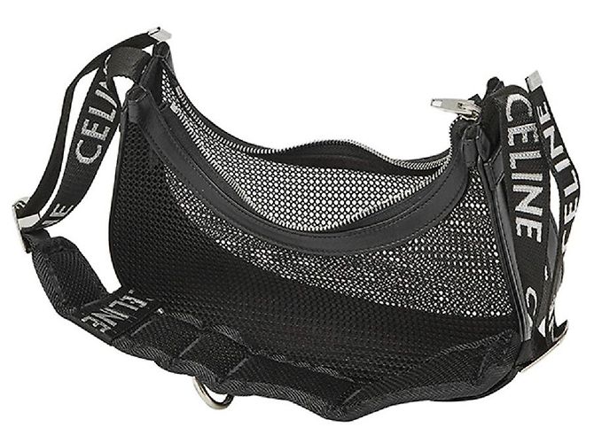 Sac à Main CÉLINE Paris Vintage En Cuir Noir - Excellent état, Dimensions 27x25x20 Cm