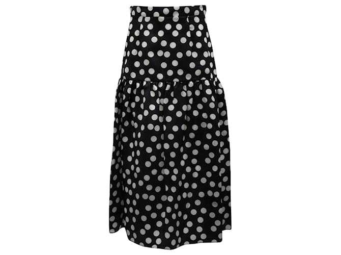 ASOS LUXE - Jupe mi-longue ornée de pierres fantaisie avec ourlet à