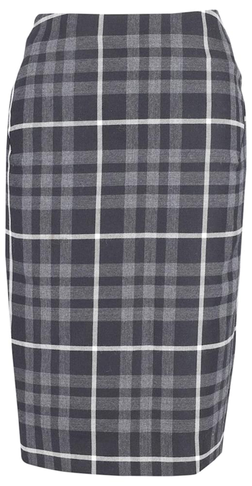 Vivienne Westwood Plaid Pencil Skirt in Grey Wool ref.755976 - Joli Closet