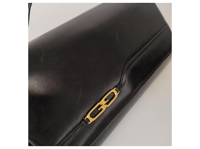Gucci Vintage Shoulder Bag in Black Leather ref.785450 Joli Closet