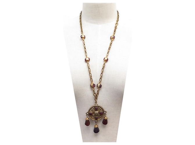 Collier Médaille Vintage Avec Chaîne Bronze - Fée/fairy - Neuf Sans Emballage