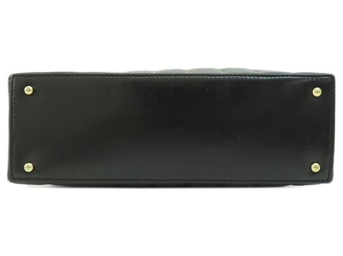 Timeless Chanel Chocolate bar Black Leather ref.1000666 - Joli Closet