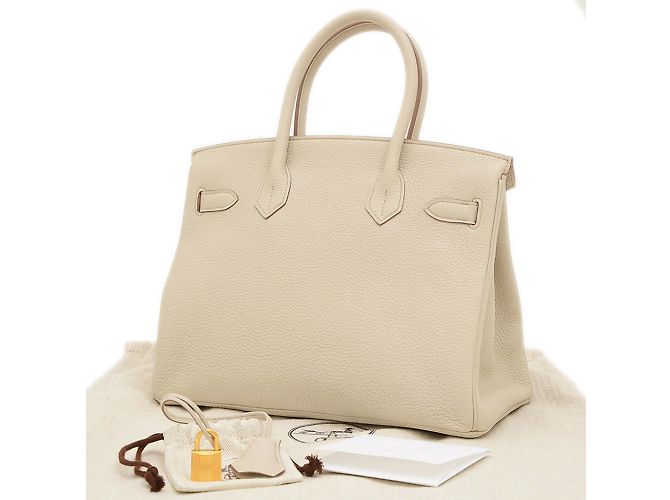 Hermès Hermes Birkin 30 Handbag in Togo Leather Brown ref.1471513 ...