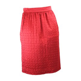 Prada-Skirts-Red