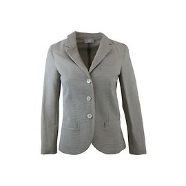 Agnès b. Gestreifte Baumwolljacke Weiß Blau Weiß Blau