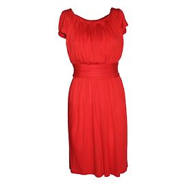 Robe rouge Tara Jarmon en viscose taille 36 Rouge
