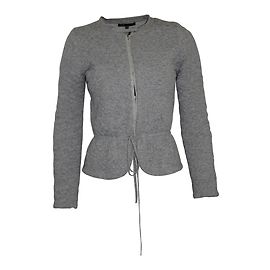 Veste matelassée Maje grise Gris