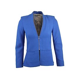 Sandro Jacke Blau mit Reißverschluss Blau