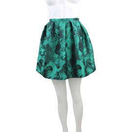 Francesca Et Veronica-Skirts-Black,Green