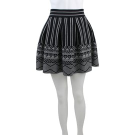 Maje-Skirts-Black,White